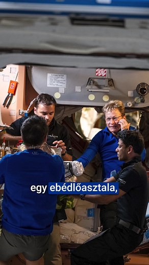 93K views · 3.8K reactions | Node-1 modul: a Nemzetközi Űrállomás központi csomópontja és étkezője️ | HUNOR - Magyar Űrhajós Program | Facebook