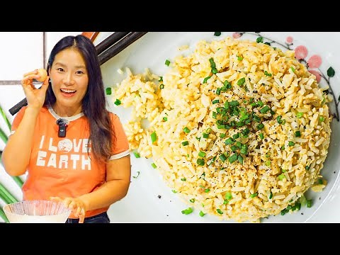 3 Minutes Egg Fried Rice Recipe