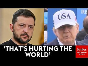 'Stop Knocking Out Diesel Fuel In Russia': Trump Pins Blame On Zelensky For Diesel Shortages