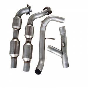 [Hot Item] Muffler Pipe Universal Euro 4 High-Flow Ceramic Honeycomb Catalytic Converter