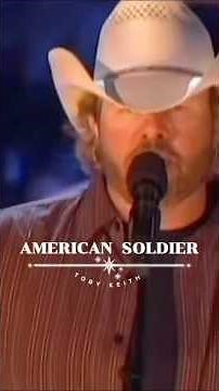 "American Soldier" by Toby Keith #AmericanSoldier #TobyKeith #VeteransDay #honorourheroes