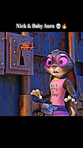 Nick & Baby Aura 💀🔥 | Zootopia 2 edit | #edit #zootopia2 #shorts #anime