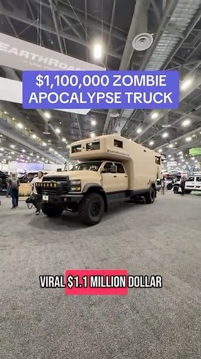 This is the $1.1M zombie apocalypse truck: The Earthroamer SX! 😱