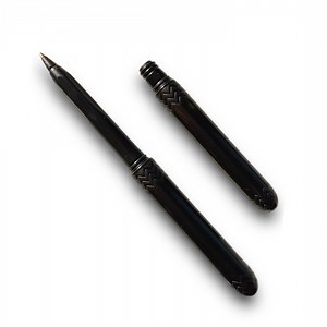 Pokka Pens 8 pack. Compact, lightweight, affordable pocket pens. Black