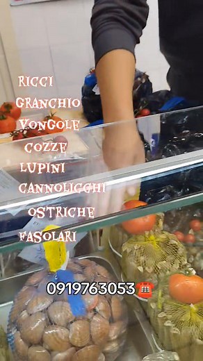 4.7K views · 37 reactions | BUONGIORNO DA MARE PRONTO SIAMO OPERATIVI RICCI, VONGOLE SUPER ,COZZE SPAGNOLE ,LUPINI, OSTRICHE ,FASOLARI CANNOLICCHI,GRANCHI00919763053☎️ anche servizio a domicilio da NOI NON CE NÉ ZTL | MARE Pronto | Facebook