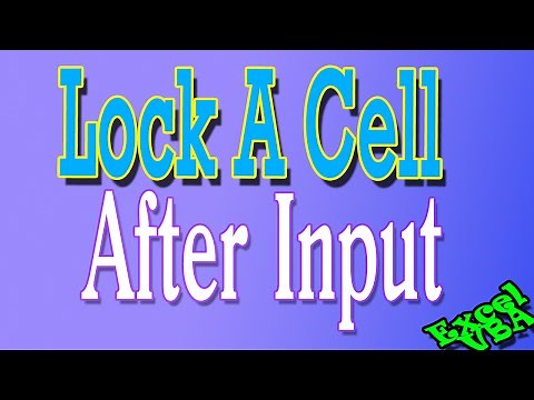 Lock a Cell for Editing IMMEDIATELY After Changing it - Excel VBA Is Fun - Speedtip!