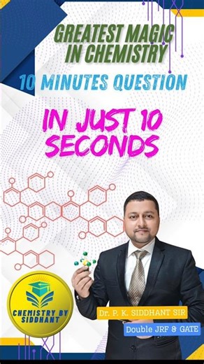 csir chemistry online coaching #csirchemistry #gatechemistry #chemistry #10second