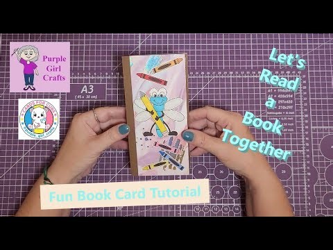 Fun and Creative Book Card Tutorial