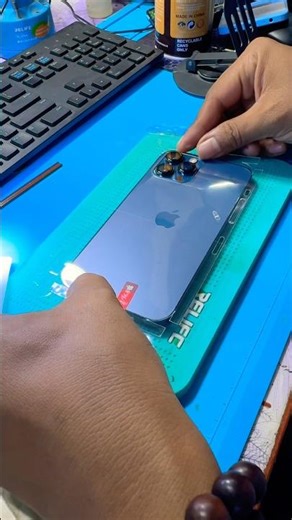 iPhone 12 Pro Max កាត់ថ្លាបិទខ្នងក្រោយ កាត់បិទបានគ្រប់សេរី