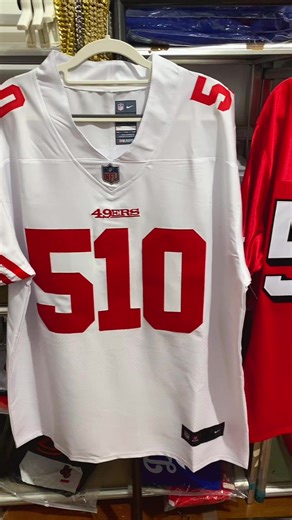 Football San Francisco 49ers 510 jerseys #49ersjersey #niners #ninergang #510 #49ers