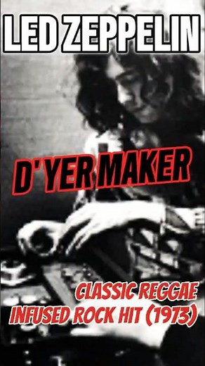 Led Zeppelin – D’yer Mak’er | Classic Reggae Infused Rock Hit