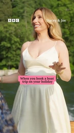 Influencer feed: 💅🤩🍾 Reality: 🤢 #StaceyAndJoe #StaceySolomon #JoeSwash #PickleCottage #LakeComo #BoatTrip | BBC One