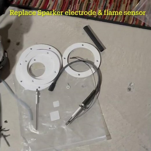 Envirosense water heater flame sensor replace or cleaning