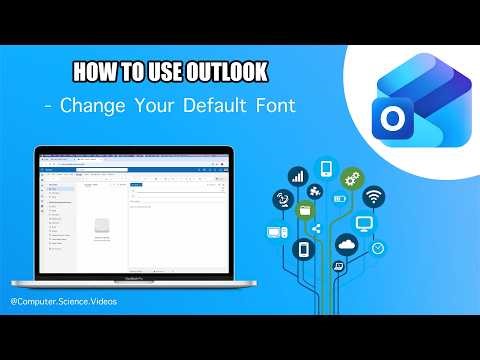 How to CHANGE Your Default Font to Your Email on Outlook Using a Mac - Basic Tutorial (2026)