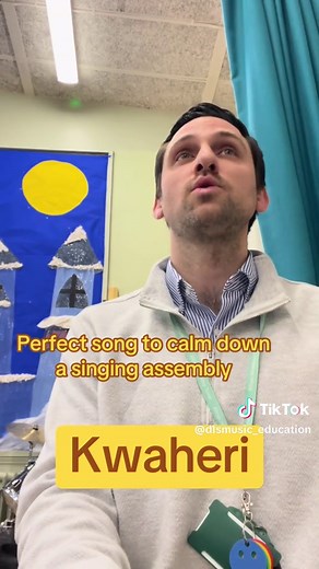 Calm Down a Primary School Singing Assembly with Kwaheri