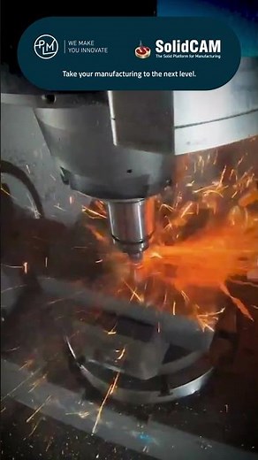 iMachining in hardened material using a ceramic end mill | SolidCAM in Action