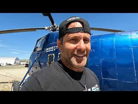 Tour of the iconic Sikorsky S58 helicopter