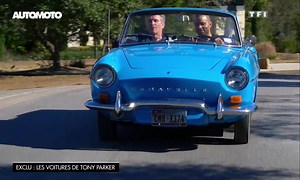 Tony Parker en Renault Caravelle 1100 S de 1967