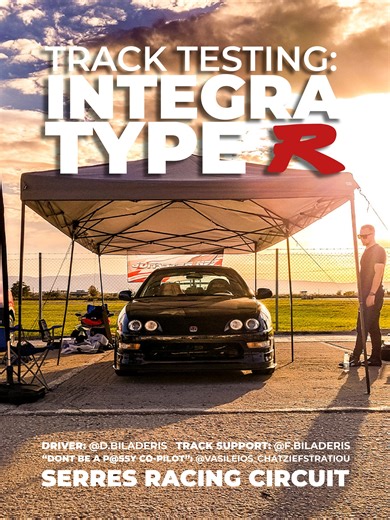 ITR DC2 | TRACK TEST #1 Full weekend pushing the Yellow Speed Europe Premium Competition suspension we've recently fitted on our DC2 K20, and evaluating the complete setup on track! The #nankangmotorsport AR-1 semi slicks delivered consistent grip and predictable balance throughout more than 50 laps, maintaining confidence even under continuous heat cycles. On such a technical layout, as Serres Racing Circuit , braking precision is key, and the Hawk Performance ER-1 pads proved flawless, offerin