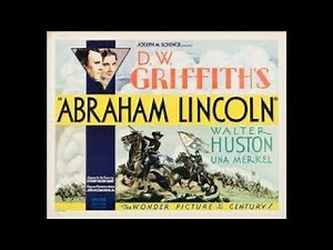 Walter Huston in D.W. Griffith's "Abraham Lincoln" (1930)