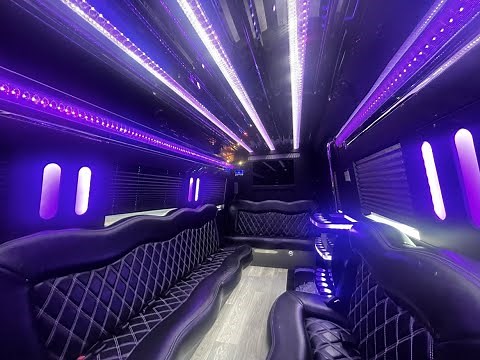 Stark Livery, Houston Limo Service, Mercedes Sprinter Limo Rental, Houston Party Bus Rental.