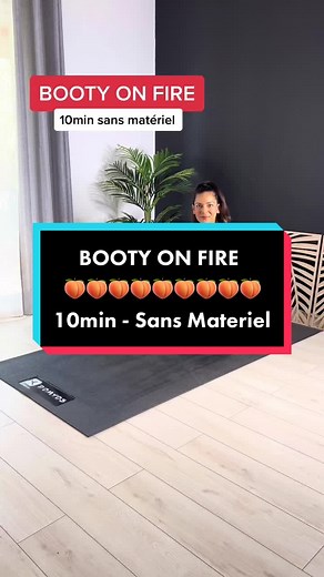 Séance de Fitness: Booty On Fire en 10 Minutes