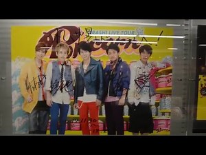 嵐の記念サイン！札幌ドームコンサート記念2012年 Arashi Live tour 札幌ドーム