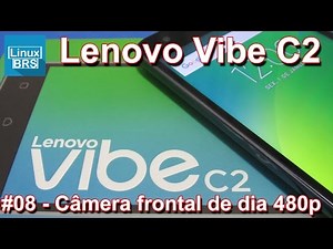 Lenovo Vibe C2 - Câmera frontal de dia a 480p