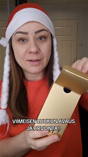 Kalenterin availua ja arvontaa 🎅🎁 Rauhallista joulua 🙂 #joulukalenteri #arvonta #oriflame #christmascalendar #cosmetics | BeautyWell / Kati