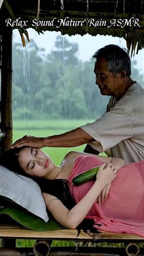 Sound Relaxing sleep | Calm Rain & Harvest Sounds | Serene Countryside ASMR