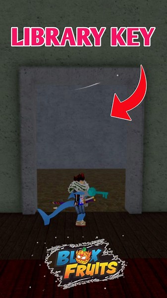 What To Do With Library Key In Blox Fruits | How To Get Library Key?
