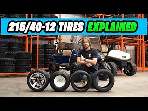 215/40-12 Golf Cart Tires Explained *Why So Popular!?*