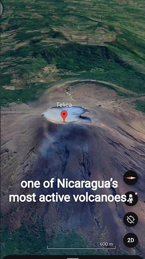 Telica Volcano Eruption in Nicaragua 🌋 | Fiery Lava, Smoke & Stunning Crater Views #nicaraguatravel