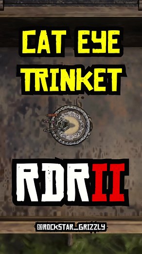 Red Dead Redemption 2 Cat Eye Trinket Guide