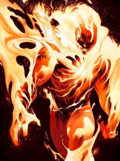 Goofy characters taking situations seriously gotta be one of my favorite tropes 🔥 #MarvelRivals #HumanTorch #FYP #FantasticFour #lockedin