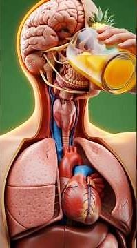 “Pineapple Journey Through the Human Body – Full 3D Medical Cinematic Visualization”