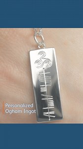 Personalize your jewelry with Ogham, Ireland's ancient alphabet | My Irish Jeweler