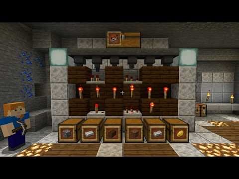 Finish off the minimalist sorting system | Minecraft