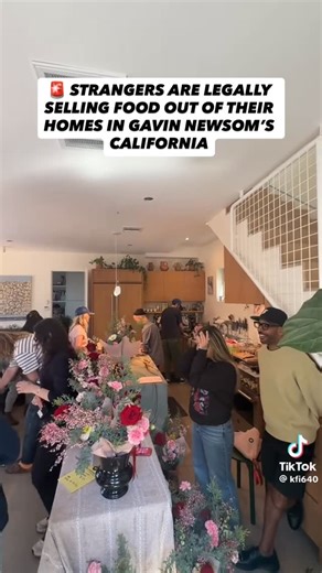 Hustle Bitch | 🚨 STRANGERS ARE LEGALLY SELLING FOOD OUT OF THEIR HOMES IN GAVIN NEWSOM’S CALIFORNIA "LA's most talked about coffee shop right now is in... | Instagram