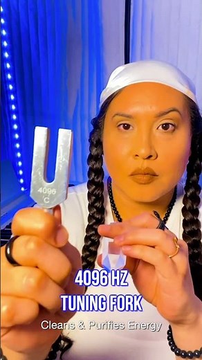 4096 Hz Crystal Tuning Fork - Clearing The Energy
