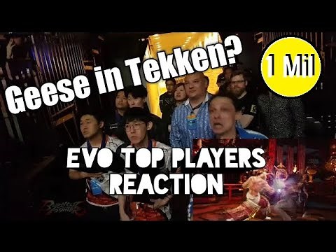 [Tekken 7] GEESE REACTION: Evo2017 Knee JDCR Jeondding Anakin Saint Suiken Taisei Take