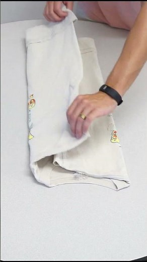 How to roll a T Shirt compact for packing (Military Roll or Ranger roll) Travel Tips