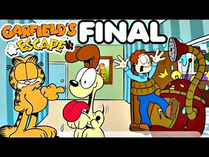 Garfield's Escape FINAL LEVEL 13-16 SALVING Jon Arbuckle Part 4 GAMEPLAY