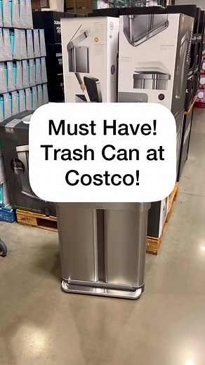 Costco Simplehuman Dual Step Trash and Recycling Can Review