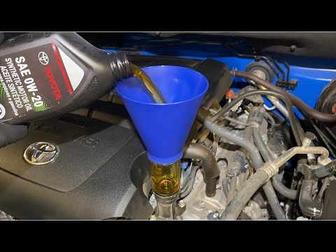 Toyota Tundra Sequoia Oil Change & Oil Filter change step by step motive x tools kit 5.7L V8
