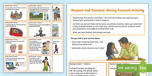 Respect and Consent: Giving Consent Activity