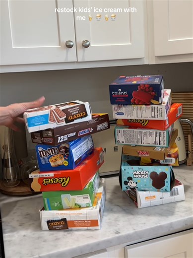 ASMR Ice Cream Restock: Satisfying Sounds & Aesthetics