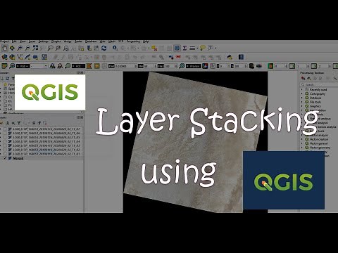 Layer Stacking in QGIS | Remote Sensing Tutorial