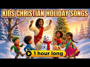 1 hour fun Christian Christmas Songs for Kids Upbeat Dance & Praise Holiday Playlist