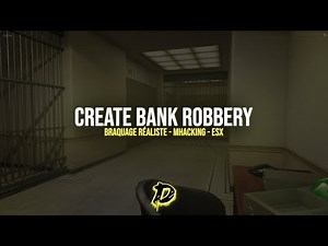 🚨 NOUVEAU SCRIPT FIVEM BRAQUAGE DE BANQUE V2 – MODULABLE et INÉDIT 💰💣